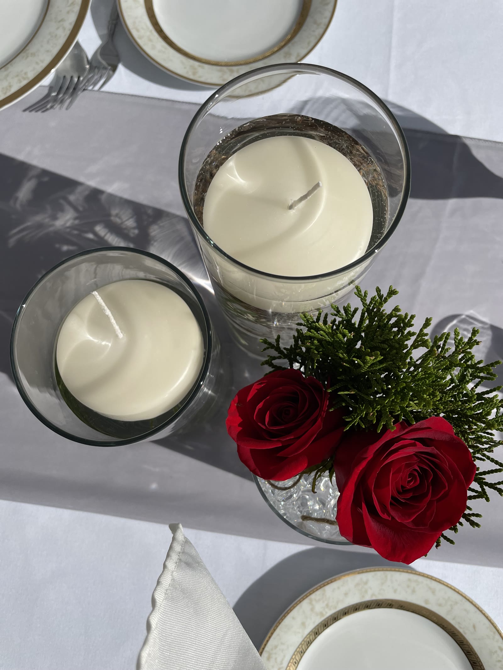 Table settings — Lakeside Tent Co