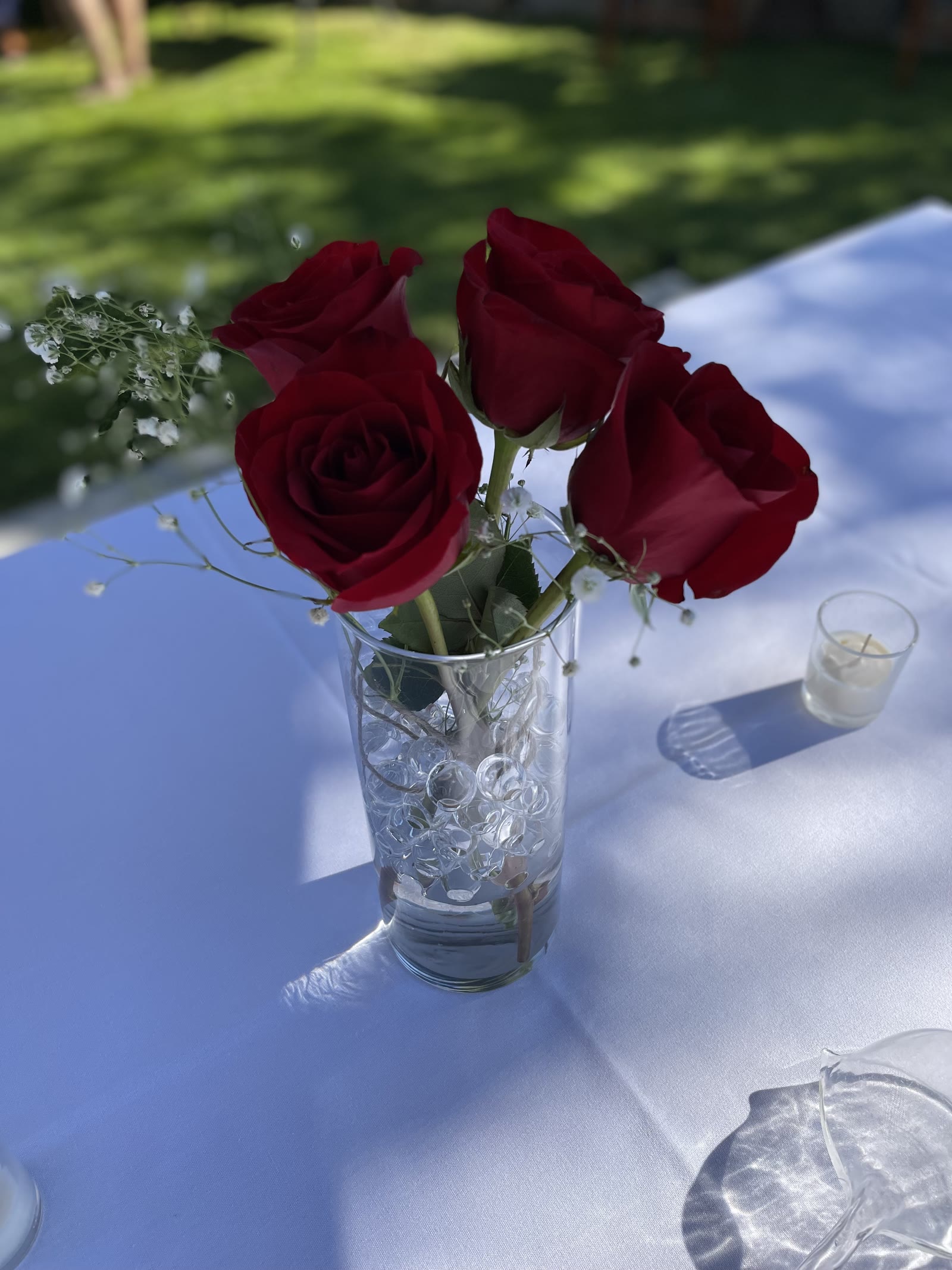 Table settings — Lakeside Tent Co